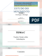 Estudo do movimento: noções gerais sobre articulações