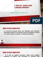 2-Public Policy Analysis and Devlopment