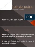 Ciclo das rochas: formação, tipos e processos