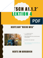 Deutsch A1.1.2 Freitags Woche 4