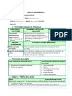 Sesión de Aprendizaje #1