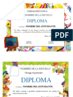 Diplomas de Reconocimiento para Estudiantes