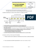 TD 9 Chaîne de Séchage Peinture - UF3-M3