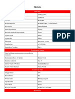 Biodata: Data Diri