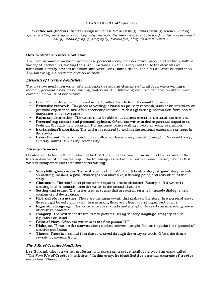 guide-to-writing-creative-nonfiction-elements-techniques-types-and