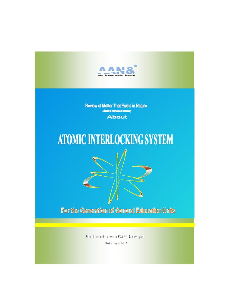 Atomic Interlocking System (English) | PDF | Electron Configuration ...