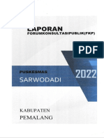 FKP Puskesmas Sarwodadi 2022