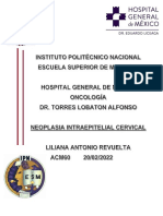 Neoplasia Intraepitelial Cervical (NIC) - Liliana Antonio Revuelta