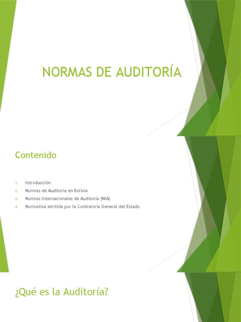 Tema 2 - Normas de Auditoría | PDF | Auditoría | Contralor