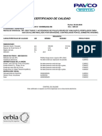 Certificado Tuberia 48