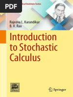 Calin o An Informal Introduction To Stochastic Calculus With