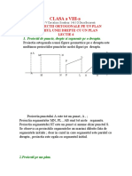 Lectie 6 Cl8geo - Unghiul Unei Drepte Cu Un Plan