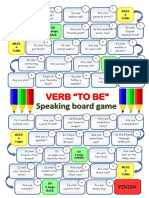 Verb To Be Board Game