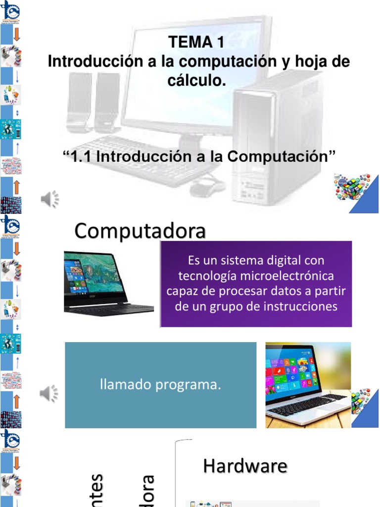 Introducción a Computación y Software | PDF | Hardware de la ...