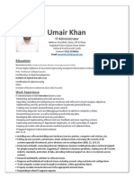 Resume Umair Khan