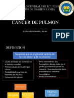 CANCER DE PULMON