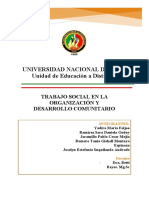 Tarea Unidad 2 - Trabajo Social