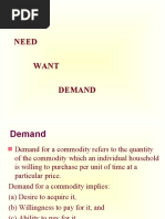 Demand Analysis