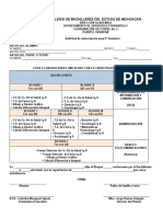 FORMATO DE BACHILLERATO para Quinto Semestre