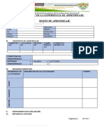 Esquema de Sesión de Aprendizaje (Modelo Semipresencial) - Lozano