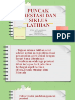 Puncak Prestasi Dan Siklus Latihan: Irvan Arya Maulana 210631607678 Pendidikan Kepelatihan Olahraga