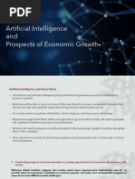 Artificial Intelligence and Prospects of Economic Growth