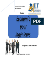 Cours 3 Economie Pour Ingénieurs