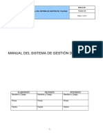 Manual de Sistema de Gestion de Calidad v03