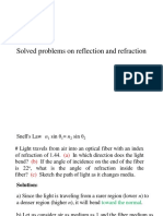 Solved Problems of Reflection