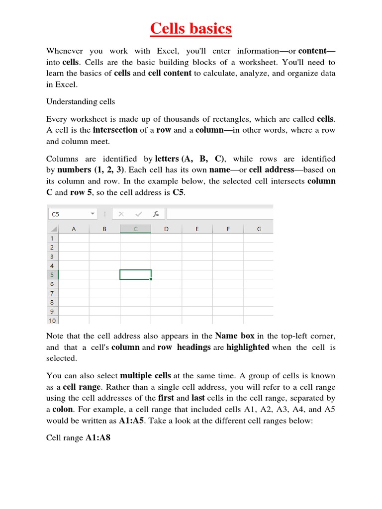 Adv Excel Chapter 2 PDF