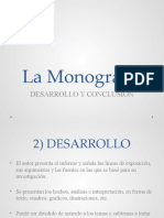 Clase 16 - Monografía Desarrollo y Conclusión