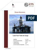 Ocean Baroness. Load Test - Teste de Carga (INCLUIR FOTO DA UNIDADE DO CLIENTE) Date - Data - Jun, 2015. Doc. N - N Do Documento - IRM4504 Rev.