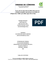 Impl. ciclo absorción D.E. distrito energético Montería