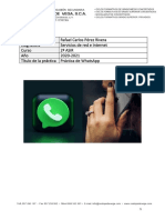 Práctica de Whatsapp - Rafael Carlos Pérez Rivera