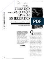 Utilisation Des Eaux Usees en IRRIGATION