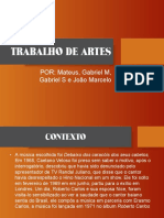 Trabalho de Artes