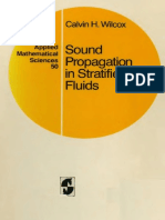 Sound Propagation in Stratified Fluids (Applied Mathematical Sciences) - Calvin H. Wilcox