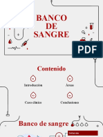 Caso Clínico - Banco de Sangre