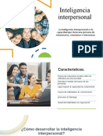 Inteligencia Interpersonal e Intrapersonal