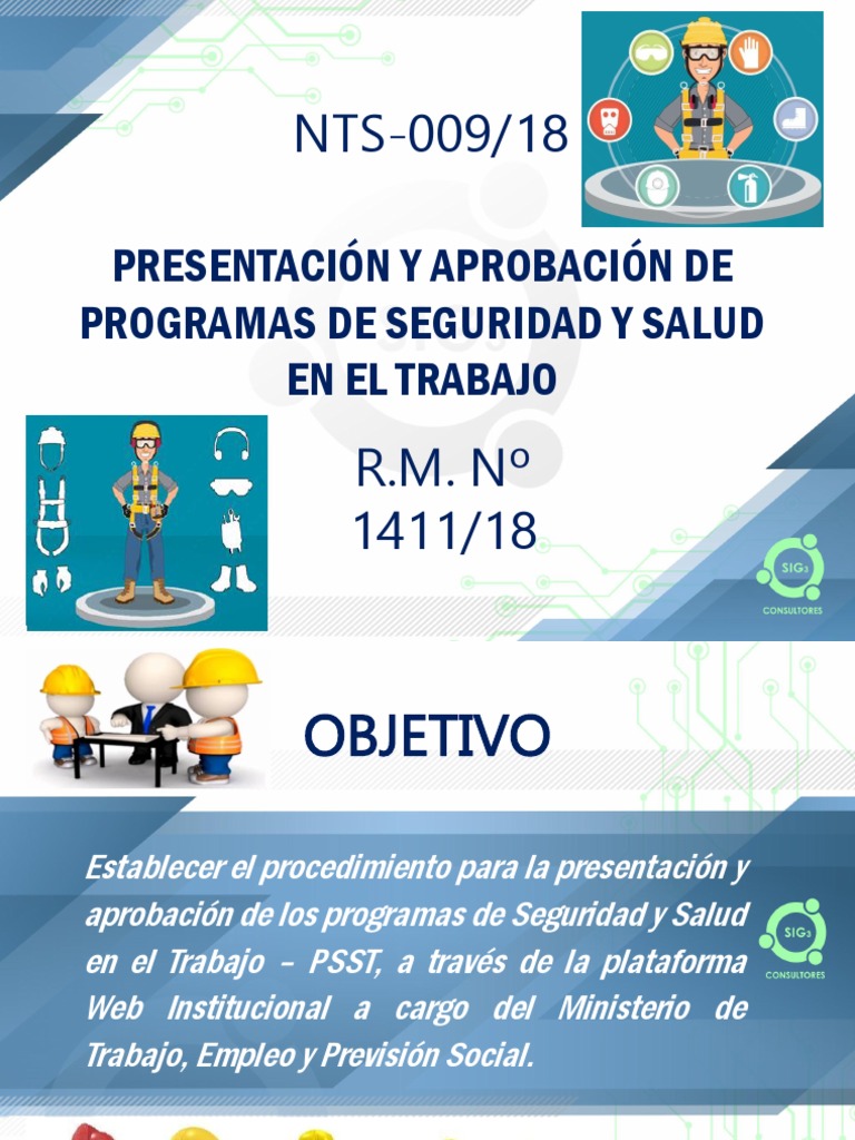 2) R.M. 1411-18 Programas de Seguridad y Salud en El Trabajo | PDF ...