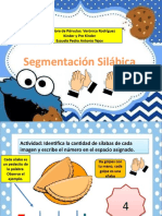 Educadora enseña segmentación silábica