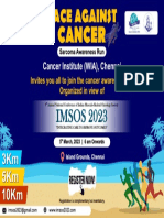 Join the Sarcoma Awareness Run in Chennai March 2023