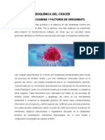 Oncogenes, factores de crecimiento y agentes que causan cáncer