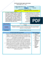 4° B - Plano Didáctico