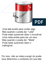 O poeta e a lata: metáforas e significados além do óbvio