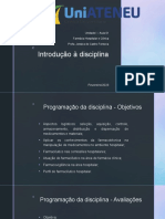 Farmácia Hospitalar - Aula 01