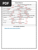 Modals Quiz