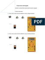 Exercícios de Fixação Multimetro