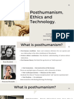 Posthumanism, Ethics & Technology - Team4