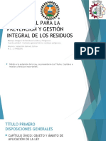 Gestión integral de residuos peligrosos